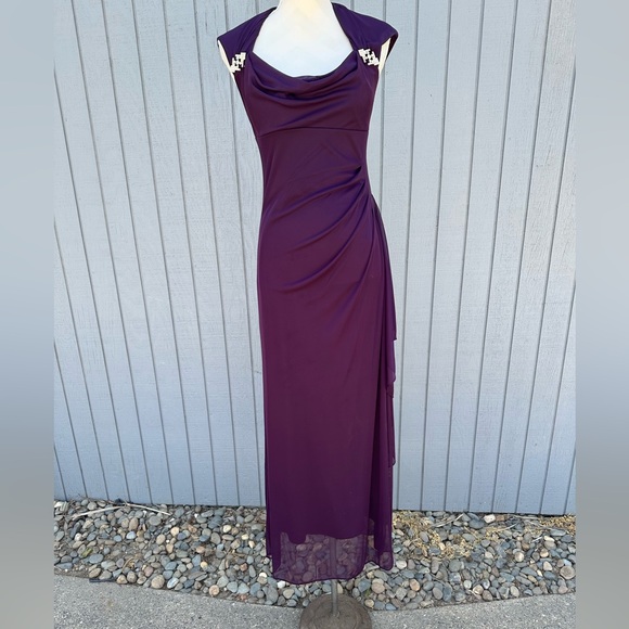 R & M Richards Dresses & Skirts - R & M Richards Purple Evening Gown